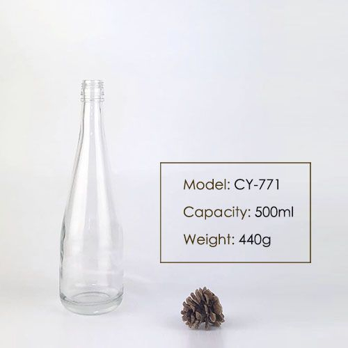 Custom 500ml Liquor Glass Bottle CY-771