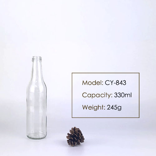 330ml Screw Top Glass Bottles