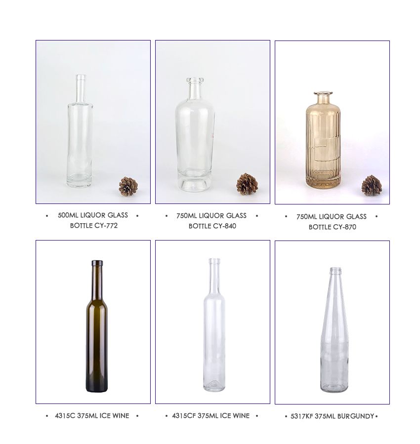 670ml Liquor Glass Bottle CY-844-related products