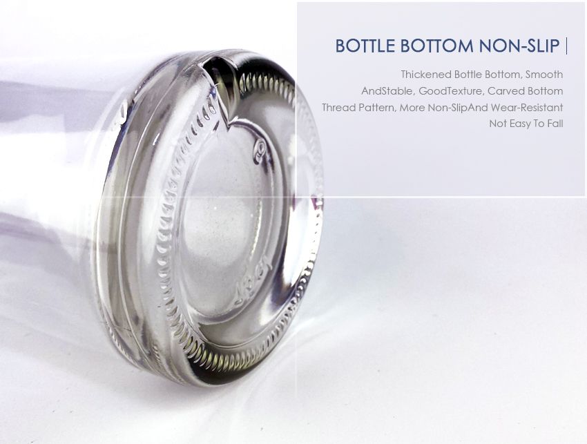 750ml Liquor Glass Bottle CY-837-Bottle Bottom Non-Slip