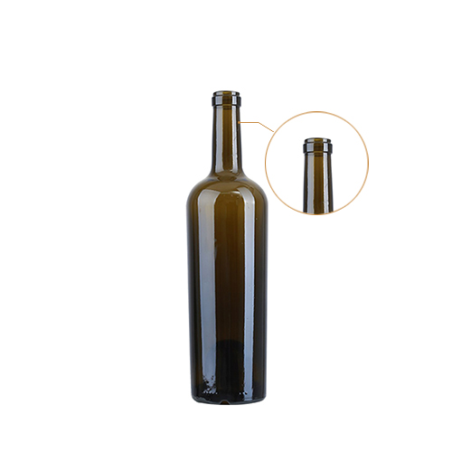 750ml Heavy Bordeaux Glass Bottle 1741K