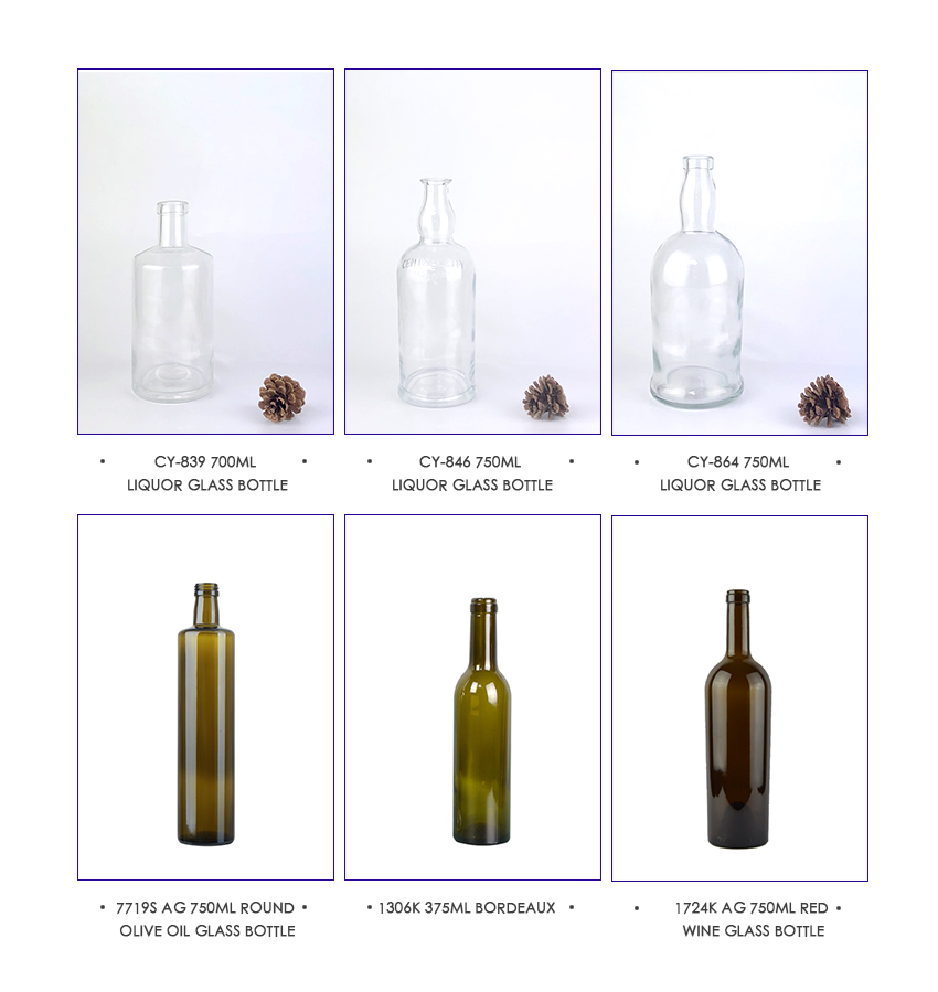 750ml Liquor Glass Bottle CY-867-Related Products