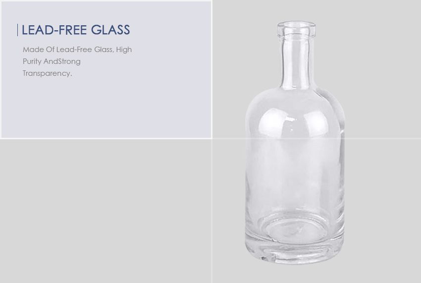 360ml Liquor Glass Bottle CY-761-Lead-Free Glass