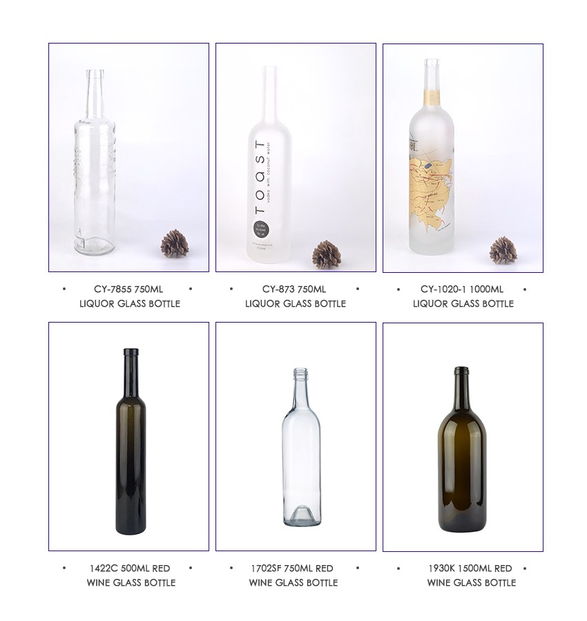 1000ml Liquor Glass Bottle CY-1021 - Related Products