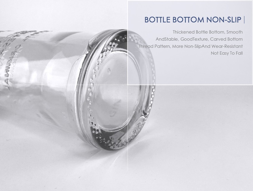 750ml Liquor Glass Bottle CY-893 - Bottle bottom non-slip