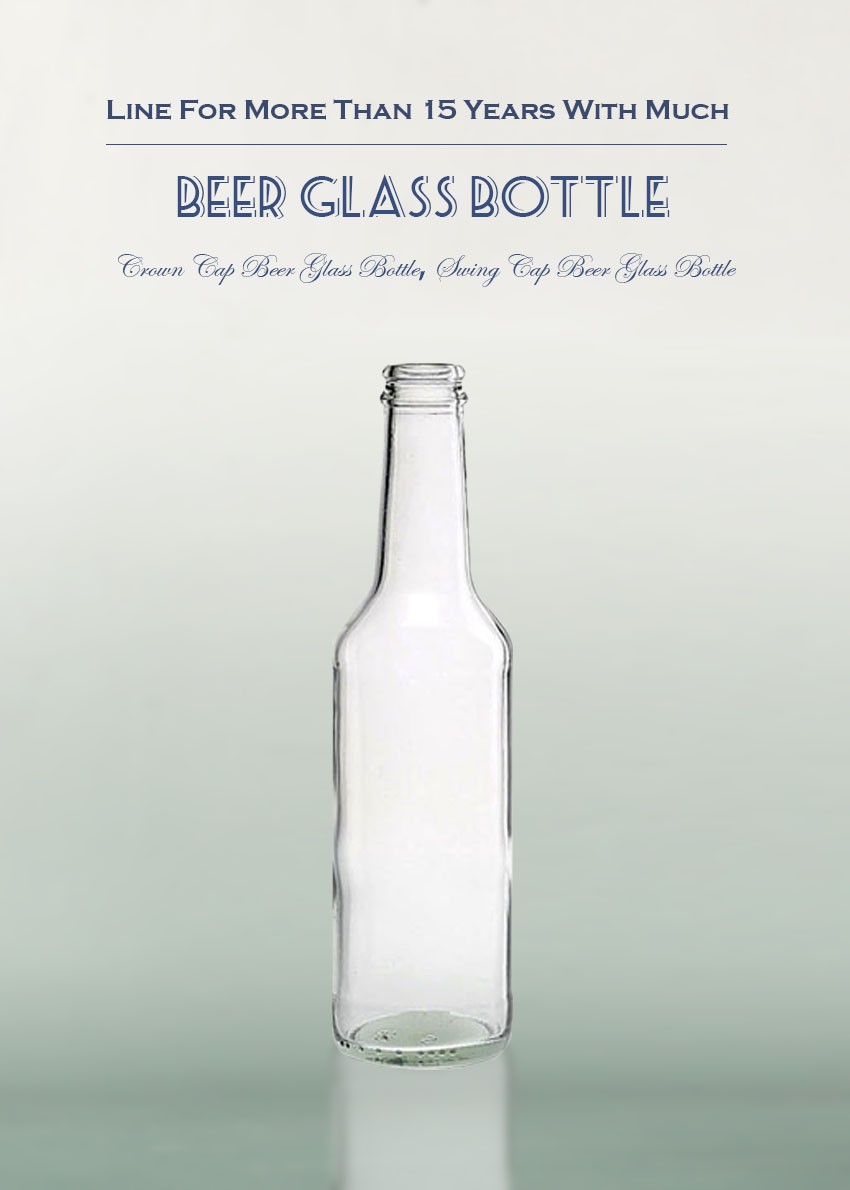 330ml Crown Cap Beer Glass Bottle CY-311-1