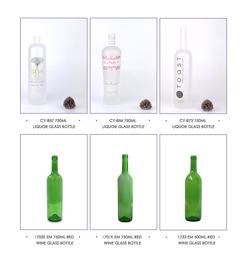 750ml Liquor Glass Bottle CY-863 - Related Products