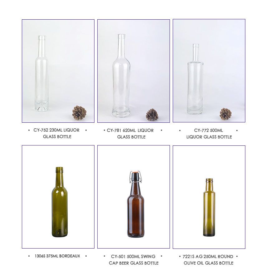 500ml Liquor Glass Bottle CY-773-Related Products