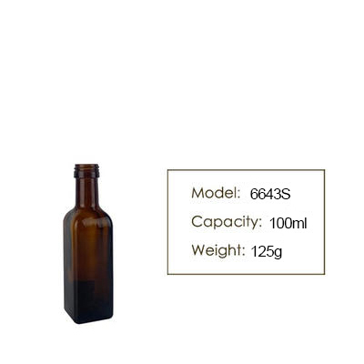 100ml Amber Olive Oil Bottle