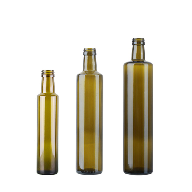 Long Neck Olive Oil Bottle