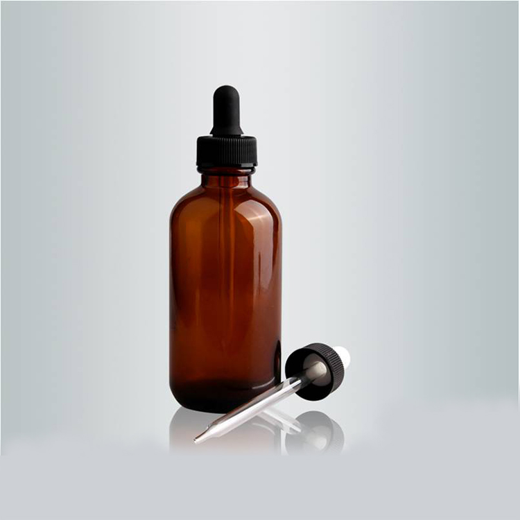 essential oil bottle with dropper