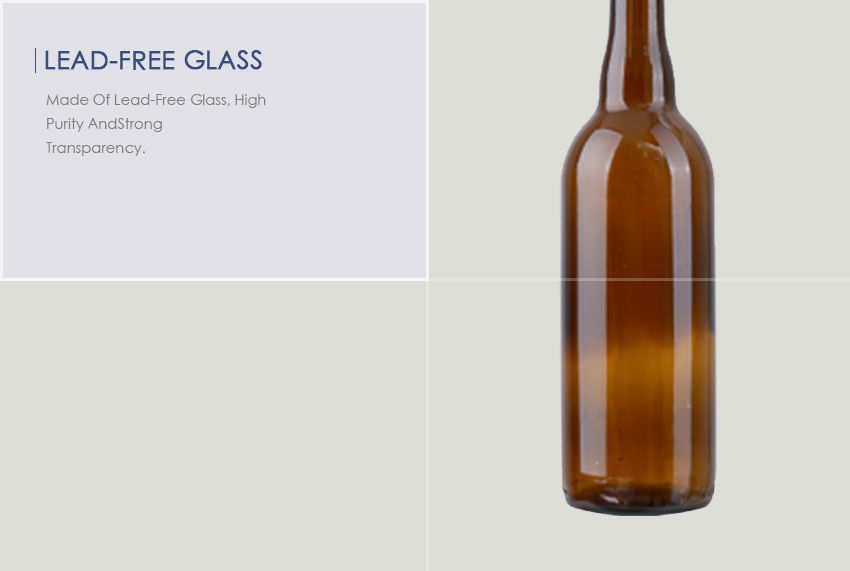 750ml Swing Cap Beer Glass Bottle CY-701-Lead-Free Glass