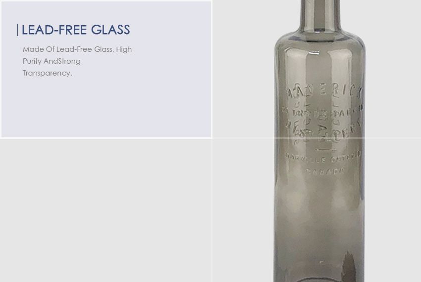 750ml Liquor Glass Bottle CY-855-Lead-Free Glass