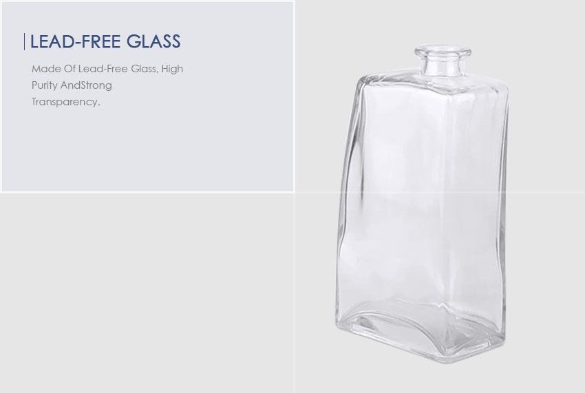 750ml Liquor Glass Bottle CY-838-Lead-Free Glass