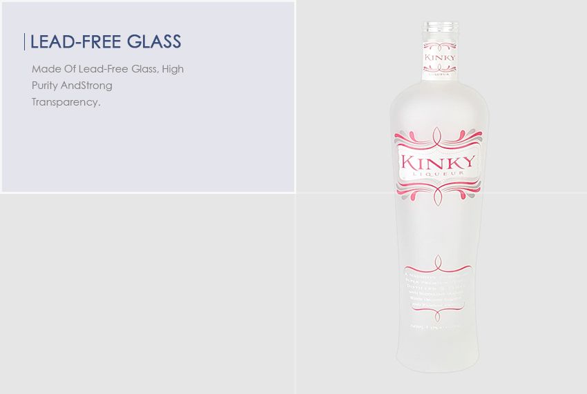 750ml Liquor Glass Bottle CY-856-Lead-Free Glass