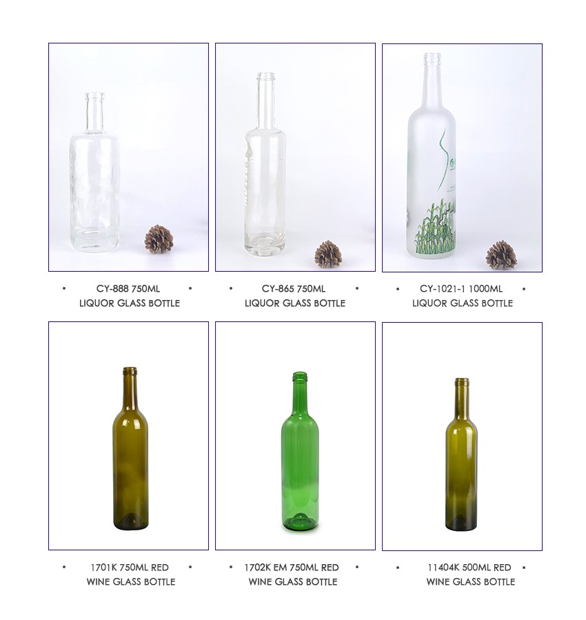 750ml Liquor Glass Bottle CY-878 - Related Products