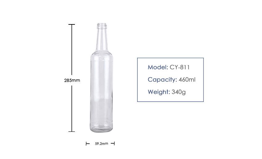 460ml Beverage Bottle CY-811-Product size