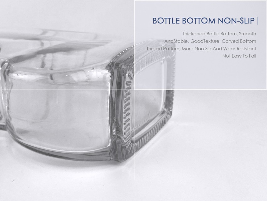 750ml Liquor Glass Bottle CY-892 - Bottle bottom non-slip