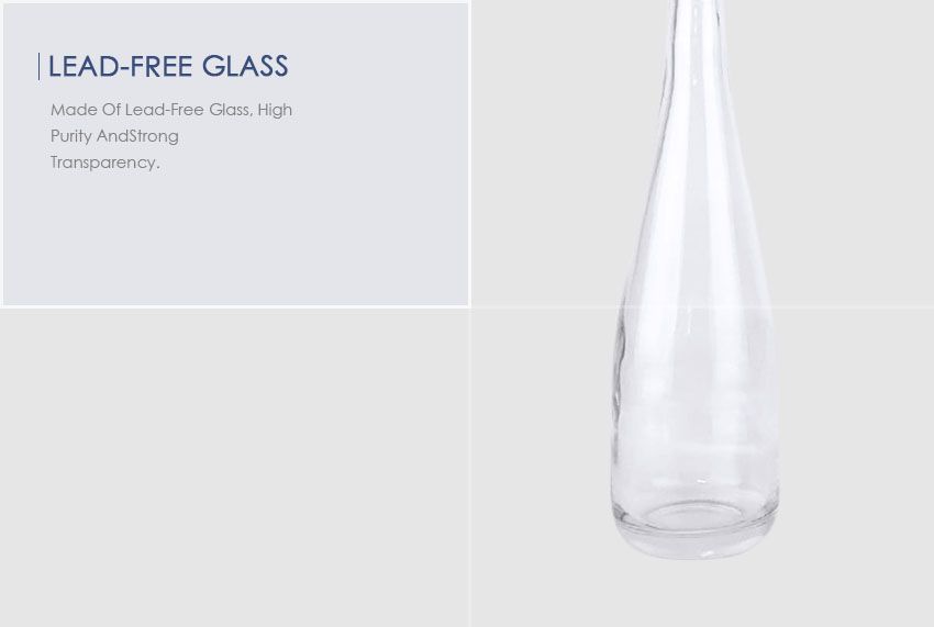 500ml Liquor Glass Bottle CY-771-Lead-Free Glass