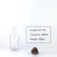China 200ml Small Mini Whisky Bottle Wholesale