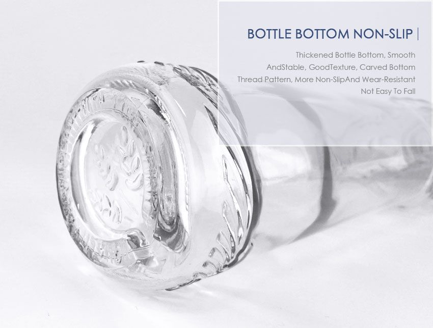 500ml Liquor Glass Bottle CY-775-Bottle Bottom Non-Slip