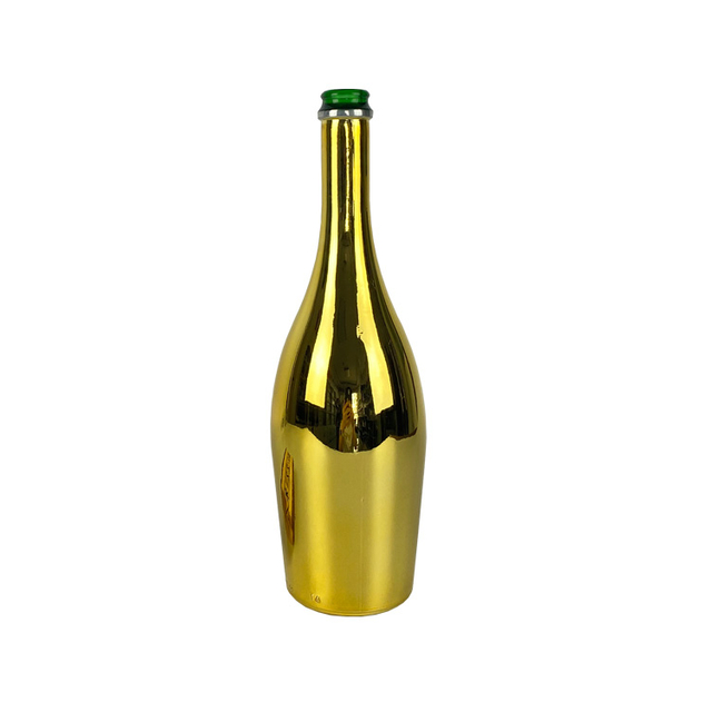 Customized Gold Champagne Bottle