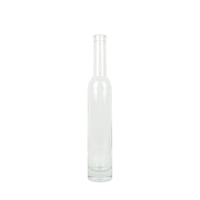 375ml Tall Thin Transparent Ice Wine Bottle