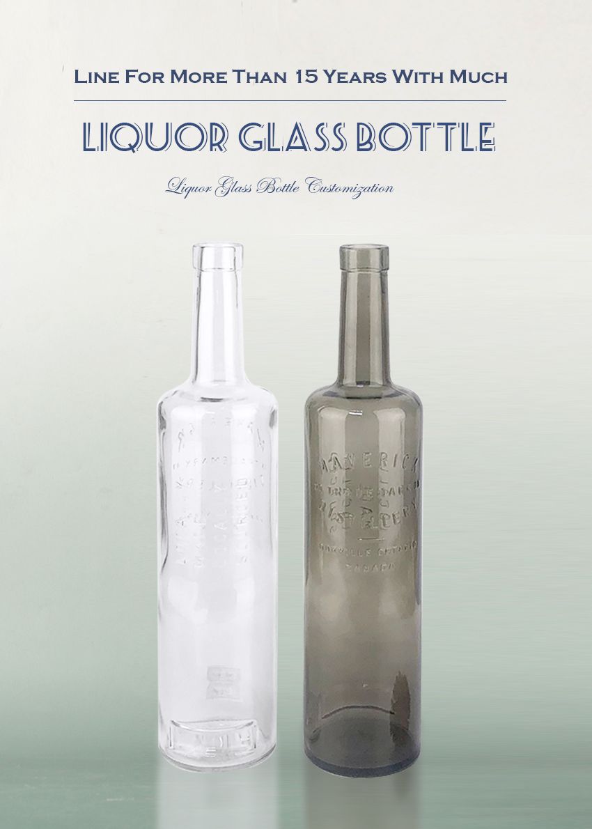 750ml Liquor Glass Bottle CY-855