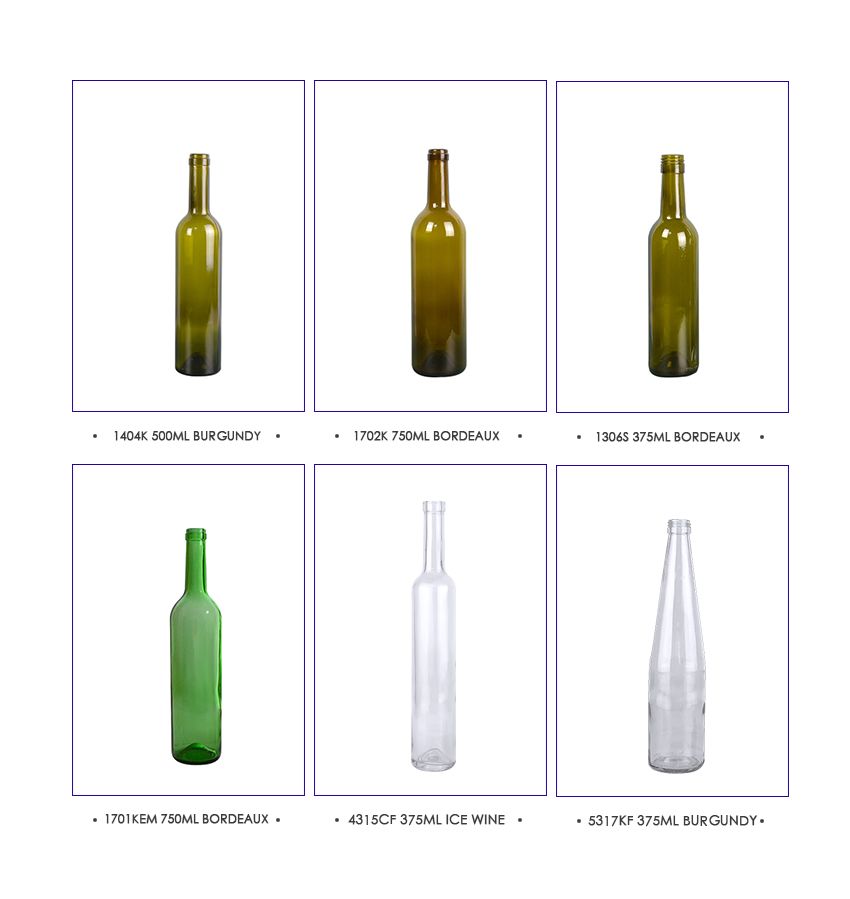 500ml Bordeaux Red Wine Glass Bottle 1404S-Related Products