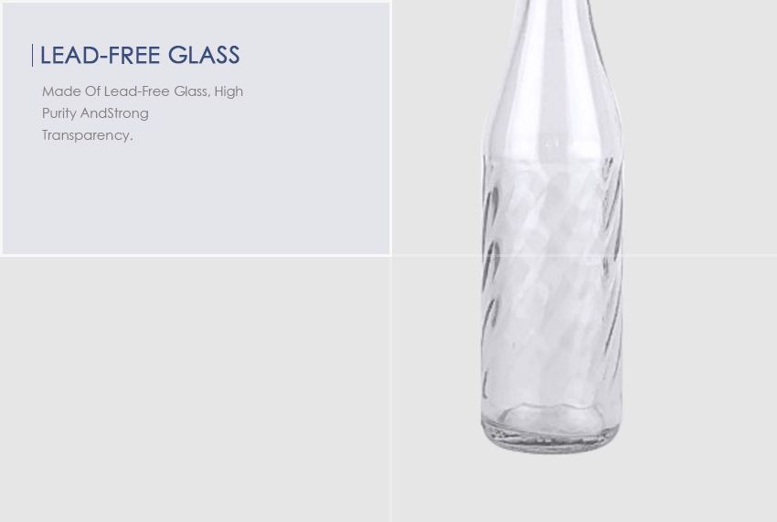 250ml Beverage Bottle CY-826-Lead-Free Glass