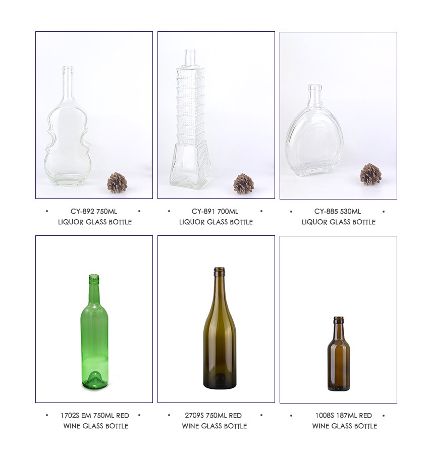 700ml Liquor Glass Bottle CY-890 - Related Products