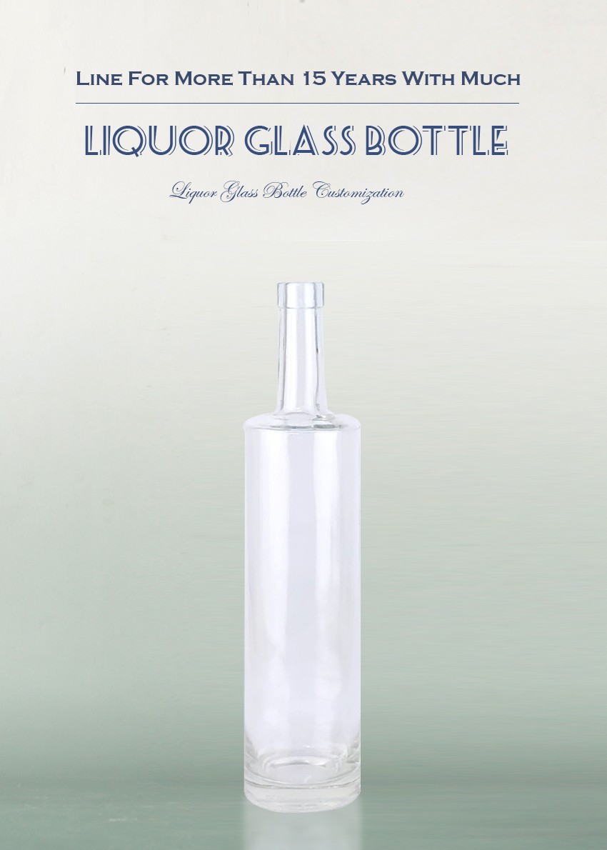 750ml Liquor Glass Bottle CY-877