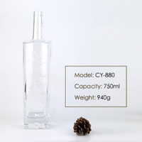 Clear Vodka Bottle Manufacturers