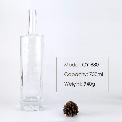 750ml Liquor Glass Bottle CY-880
