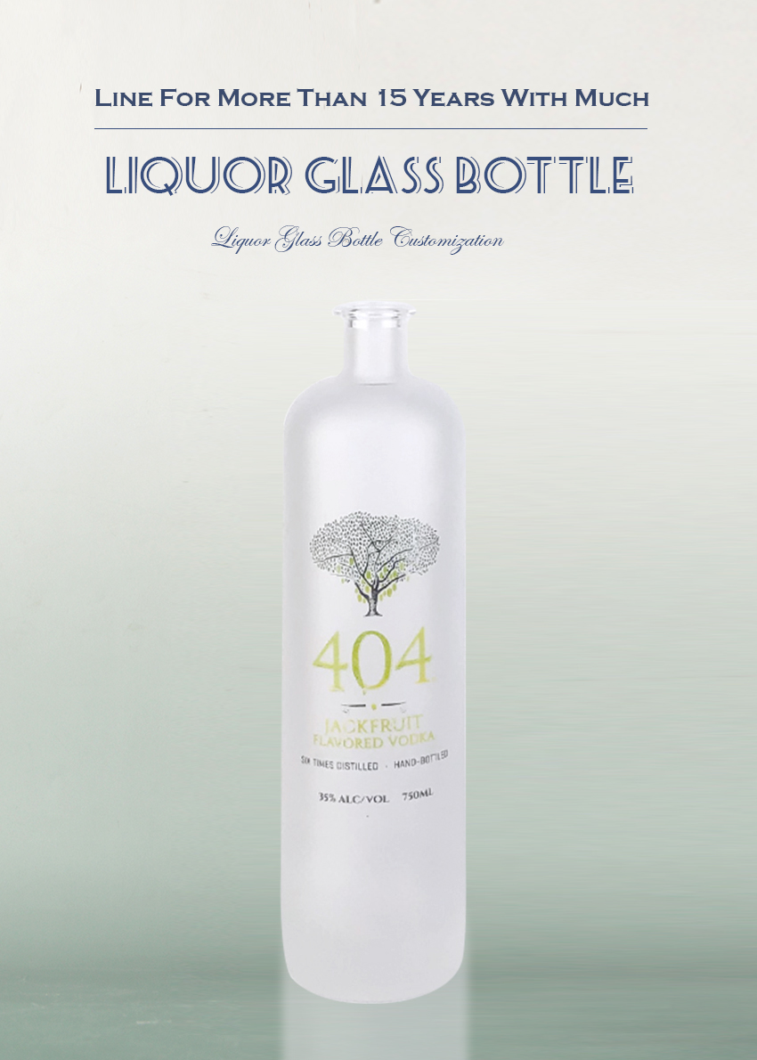 750ml Liquor Glass Bottle CY-857