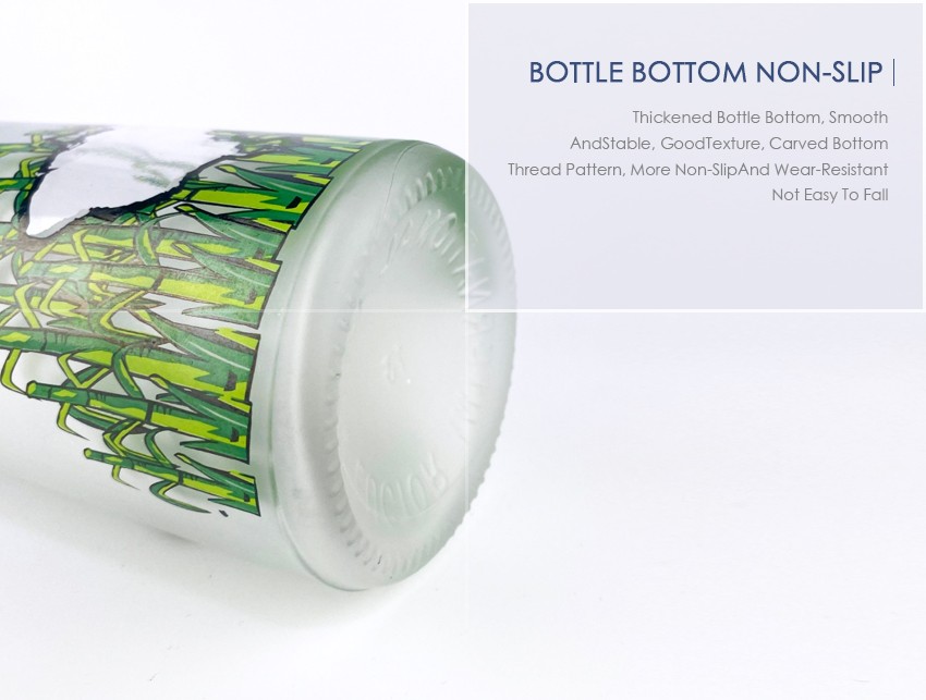 1000ml Liquor Glass Bottle CY-1021 - Bottle bottom non-slip