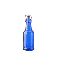 Tall Cobalt Blue Glass Bottle Wholesale