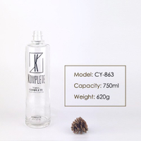 750ml Big Vodka Bottle Packaging for Sale