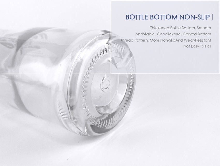 750ml Liquor Glass Bottle CY-865 - Bottle bottom non-slip