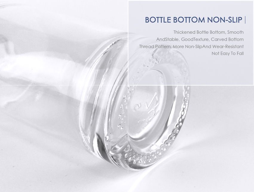 670ml Liquor Glass Bottle CY-844-Bottle Bottom Non-Slip
