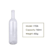 Transparent Wine Glass Bottle for Sale