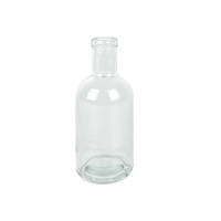 custom 200 ml glass bottle for alcohol